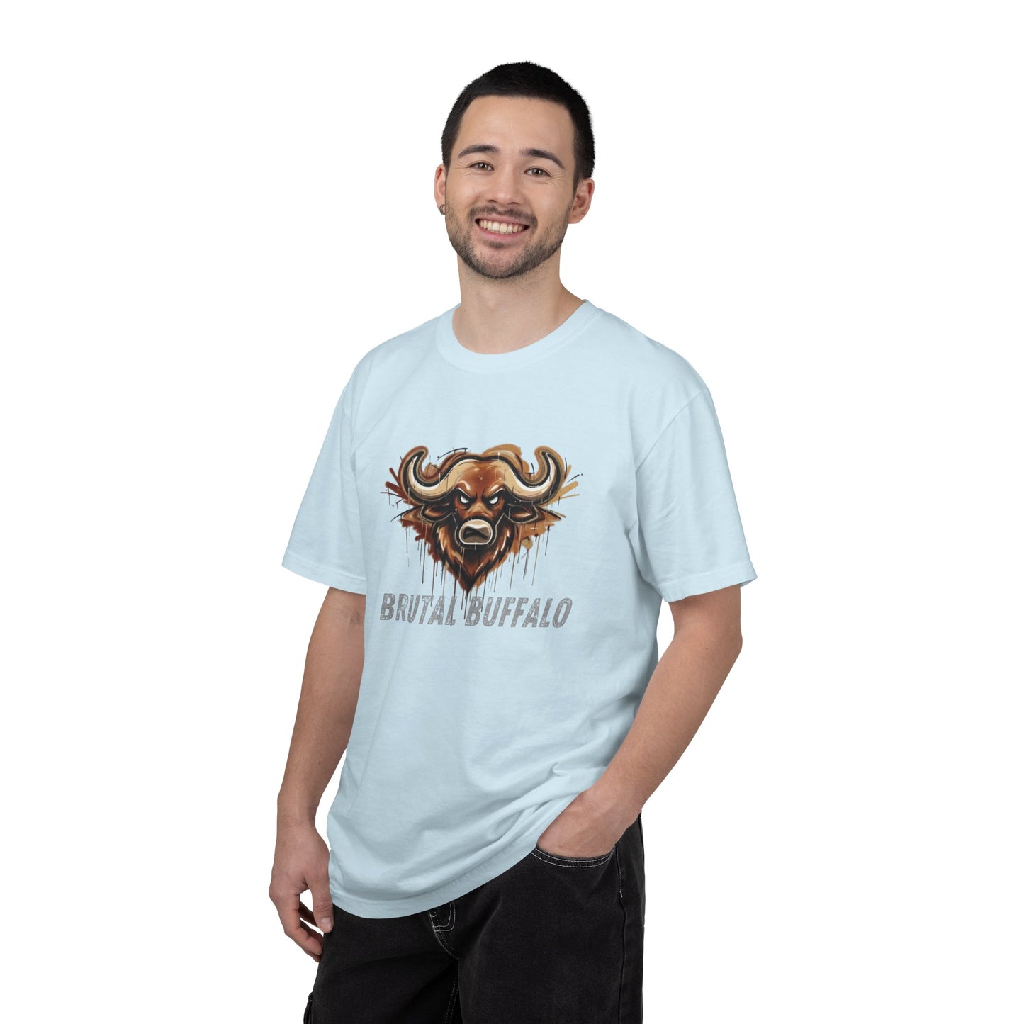 Graffiti Buffalo Head Tee