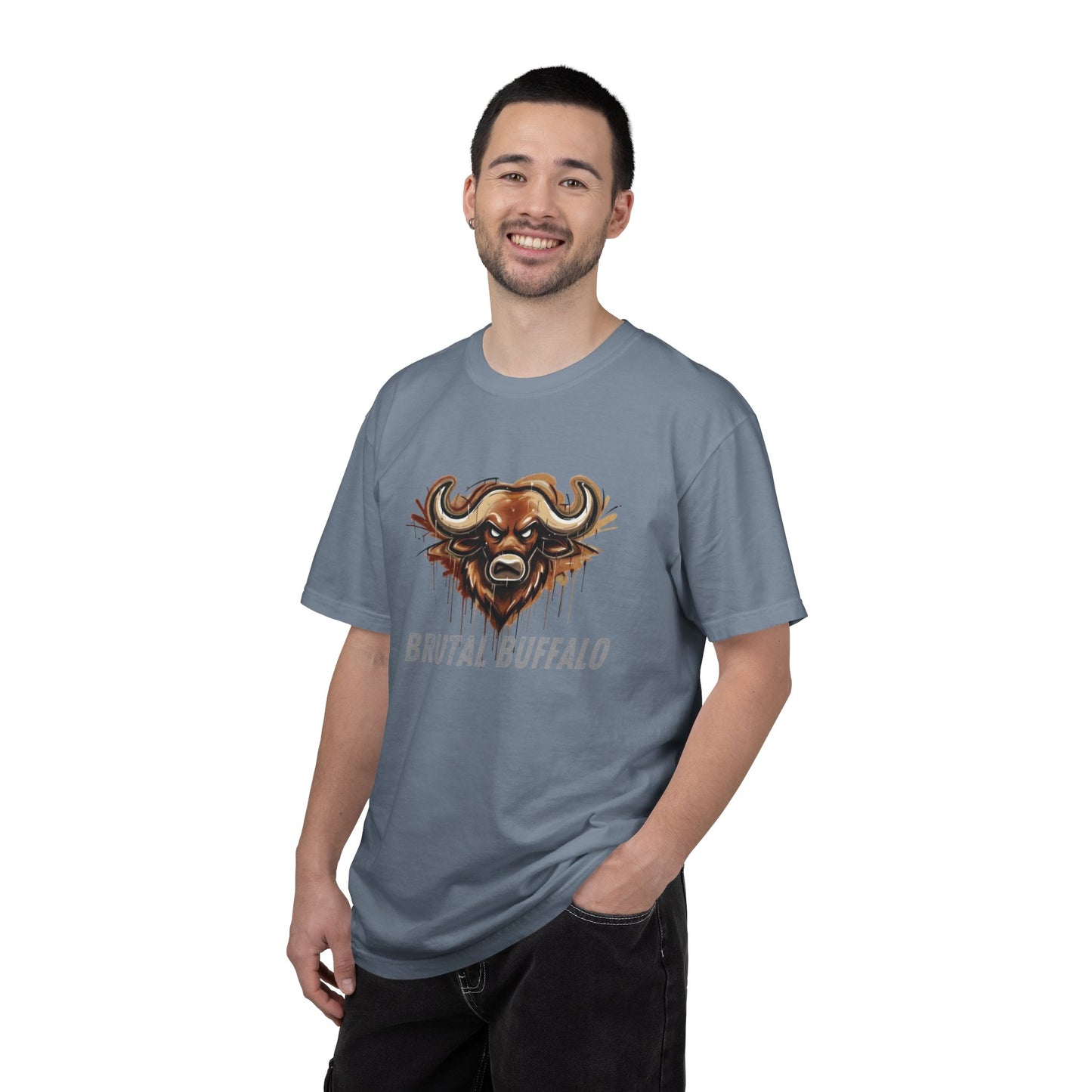 Graffiti Buffalo Head Tee