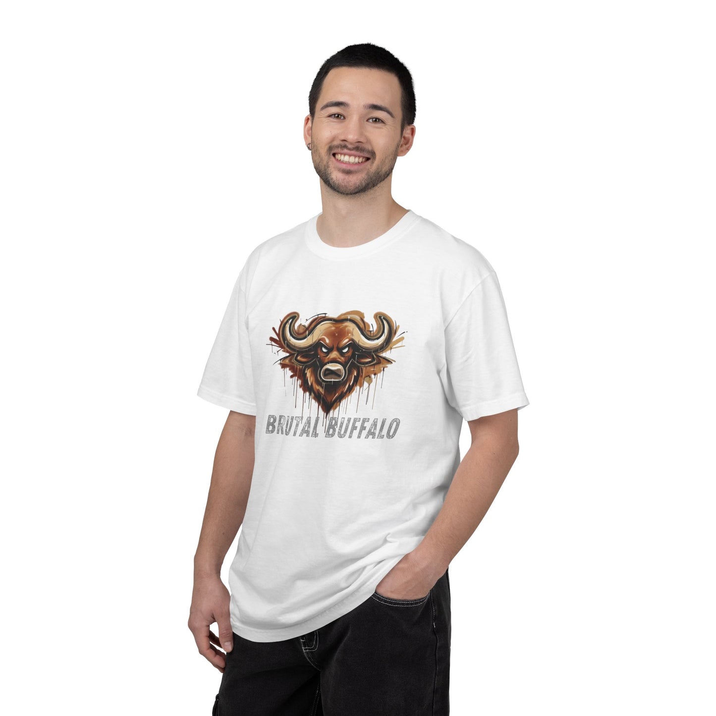 Graffiti Buffalo Head Tee